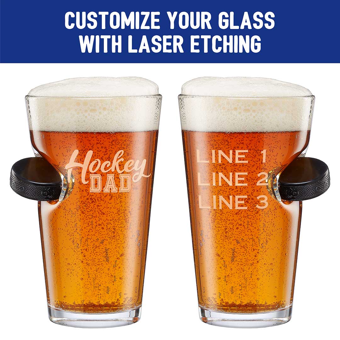 BenShot SlapShot™ Hockey Dad/Mom Glasses