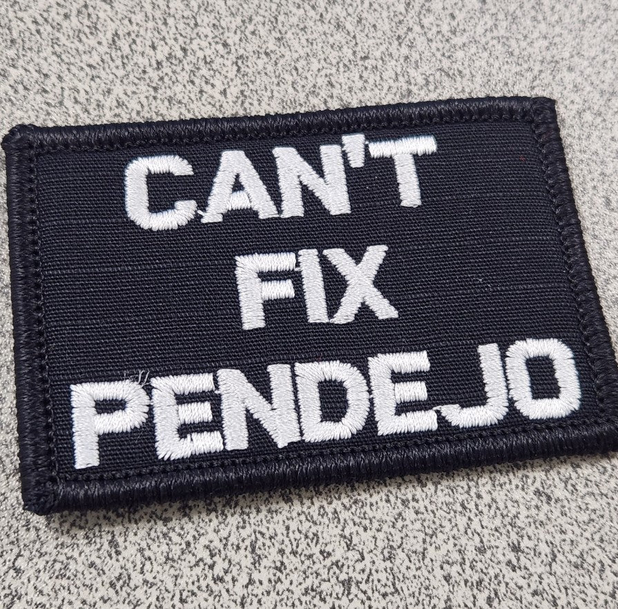 As Seen on Socials - Can't Fix Pendejo - Black w/Silver