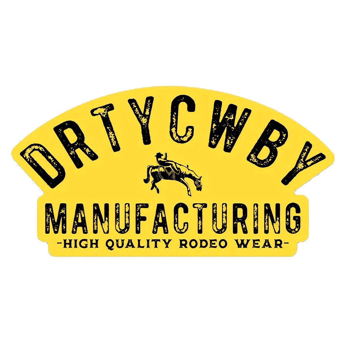 Original DRTYCWBY Manufacturing Decal Sticker