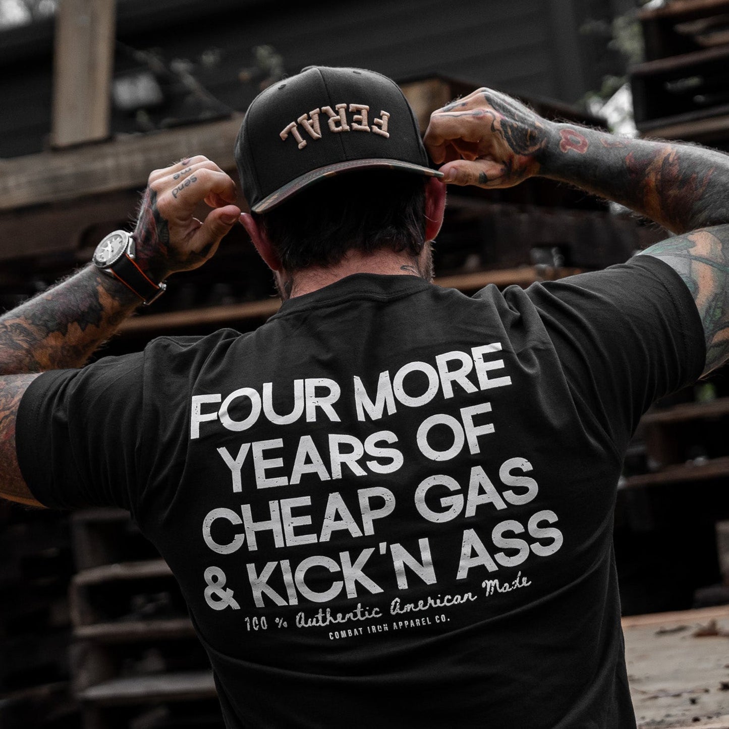 Feral Patch Flatbill SnapBack Hat