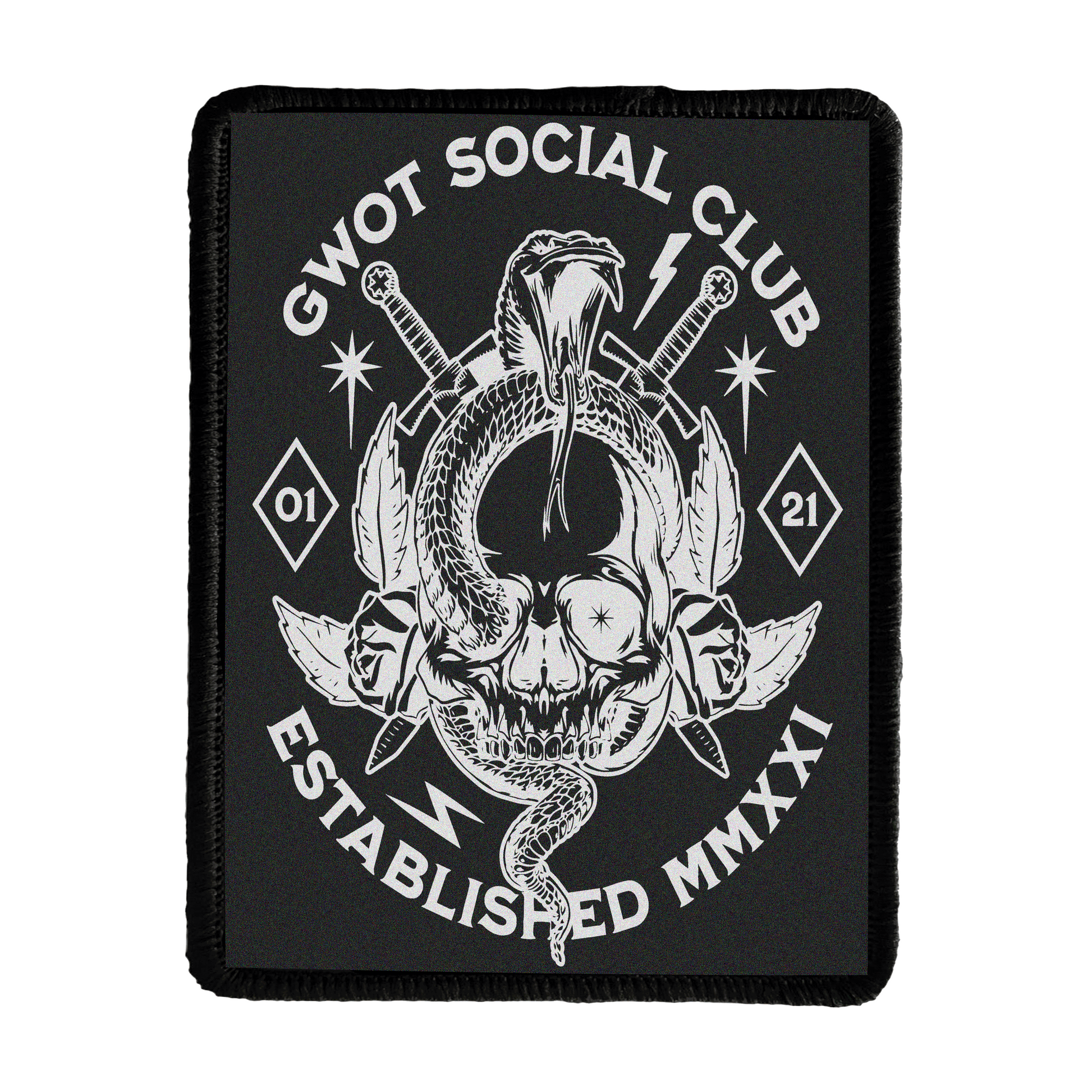 GWOT Social Club Patch