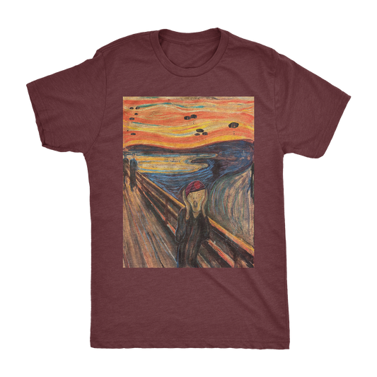 Screaming Airborne Man Athletic Shirt