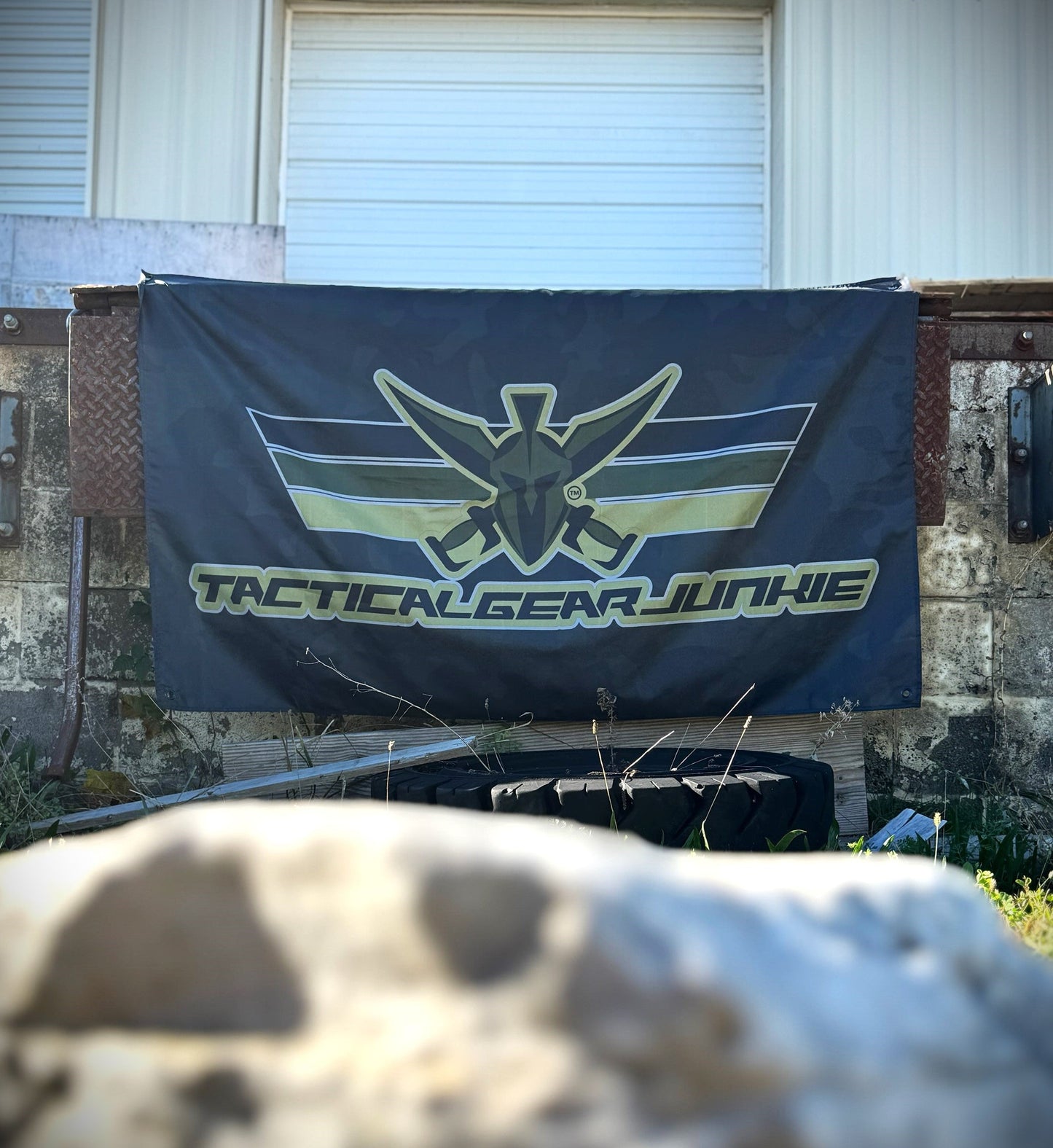 Tactical Gear Junkie Logo - 3'x5' - Wall Banner