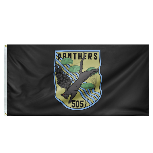 505th Panthers Remastered Double-Sided Flag