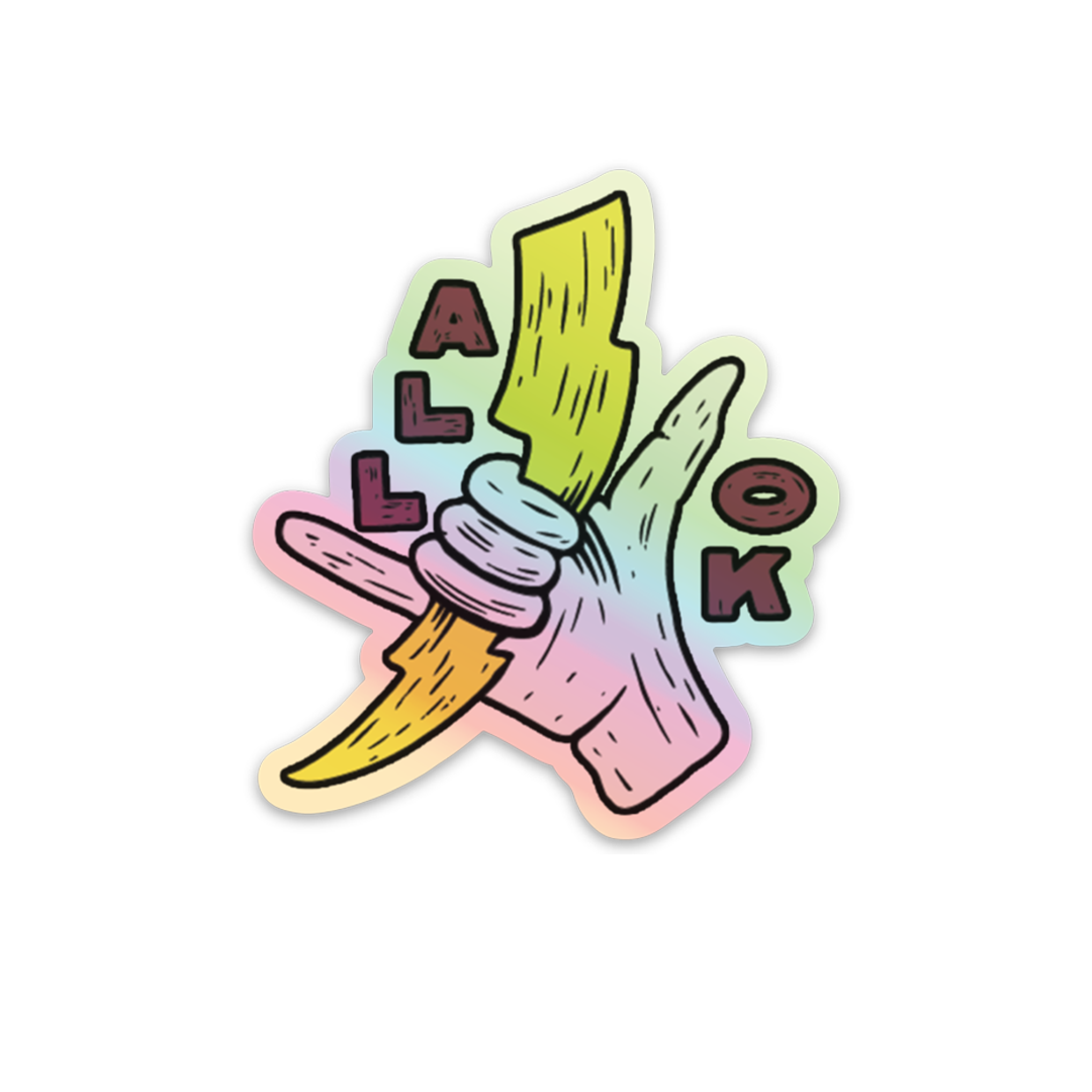 All Ok Holographic Mini Sticker