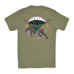 Load image into Gallery viewer, 2-503 Cat Patch Remastered Shirt Military Green
