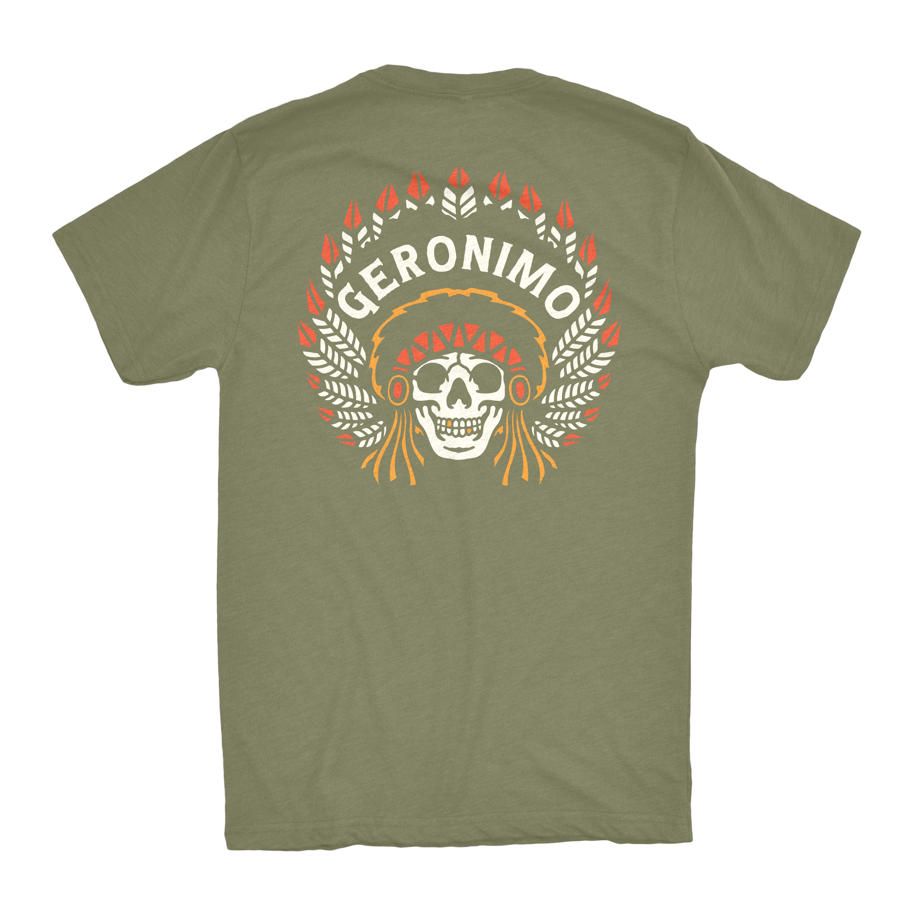 Live Well Geronimos Shirt Military Green
