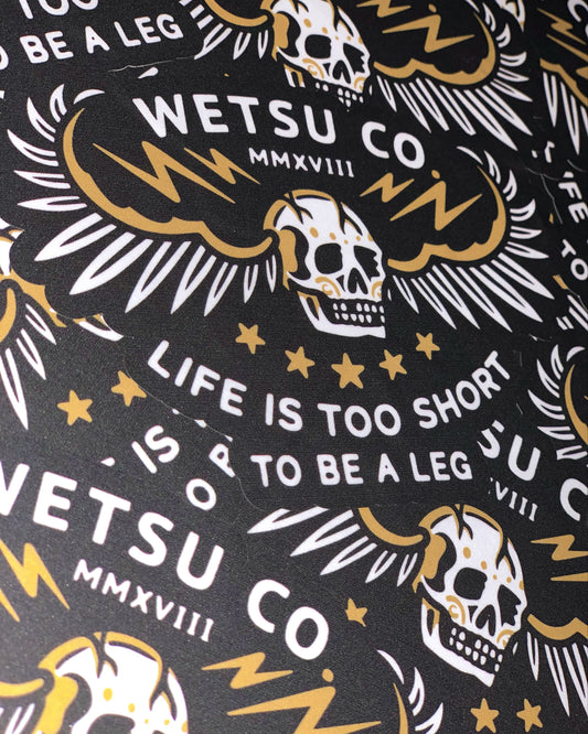 WETSU Airborne Logo Sticker