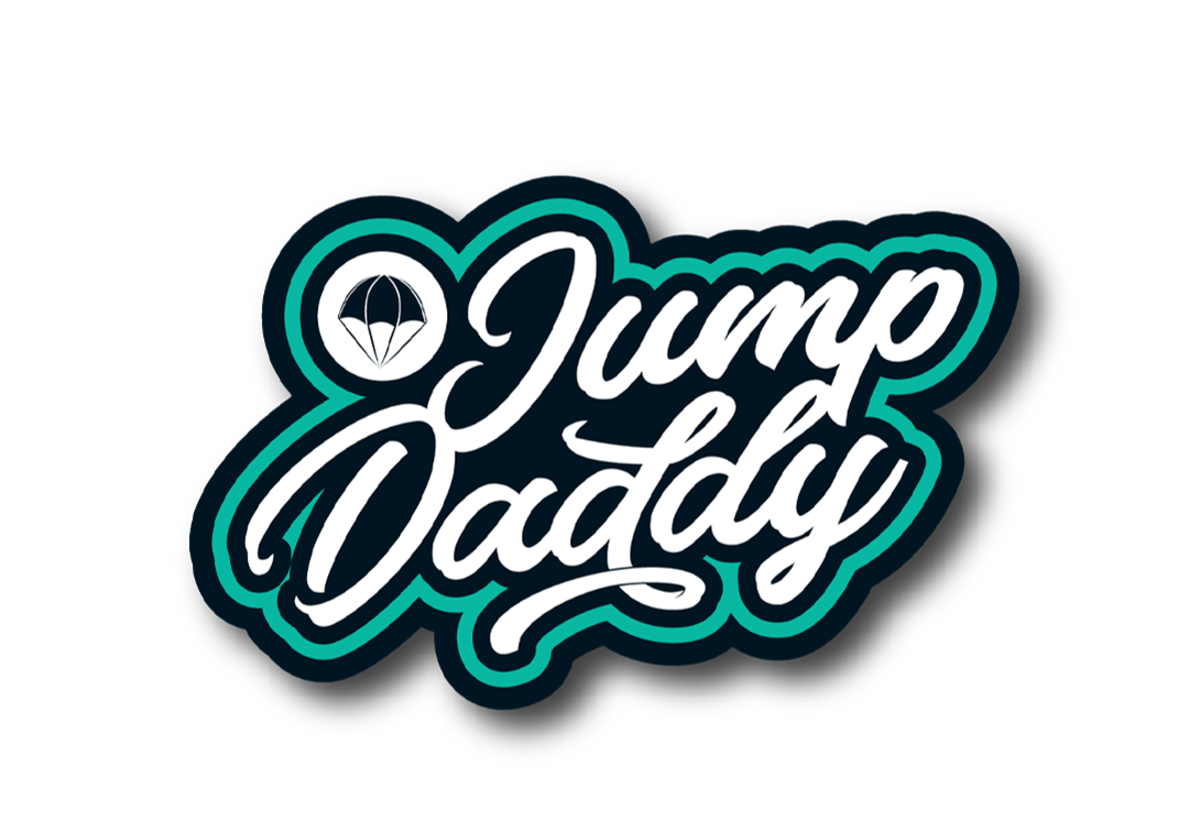 Jump Daddy Torqued Sticker