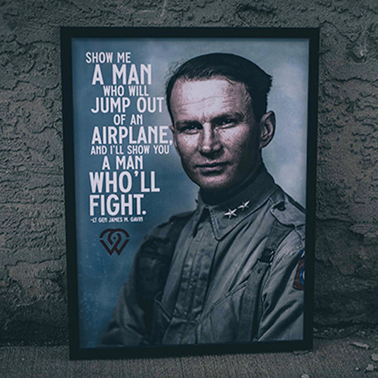 Jumping Jim Framed Poster