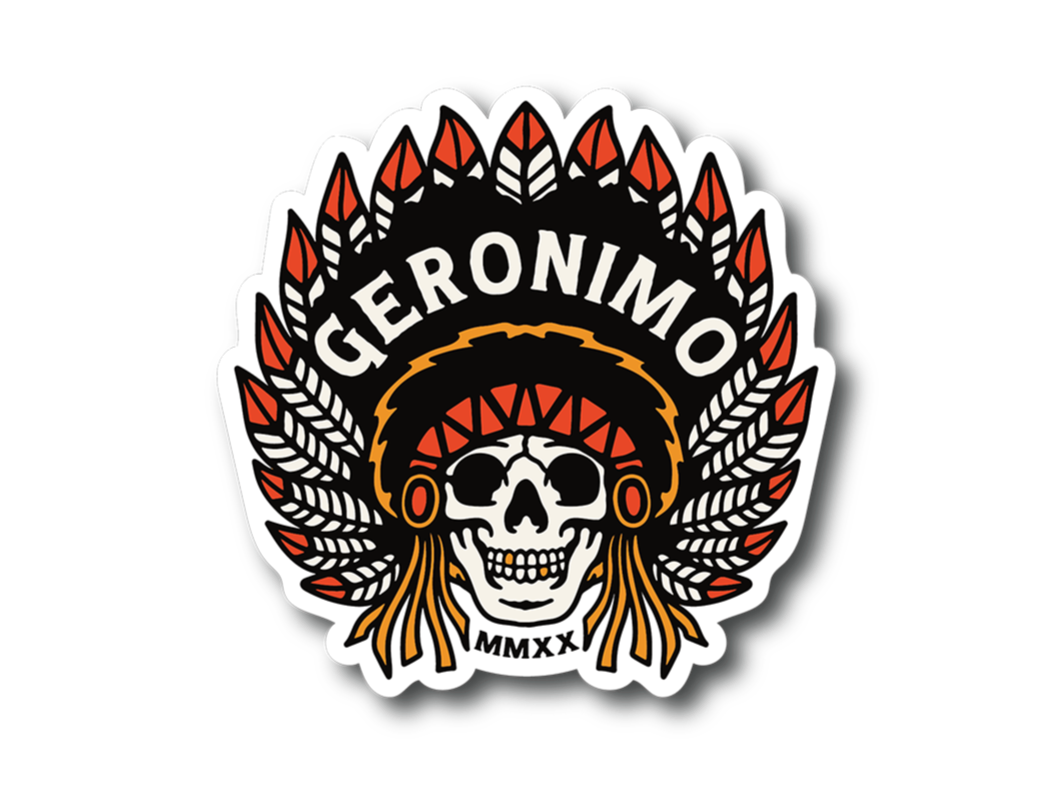 Live Well Geronimos Sticker