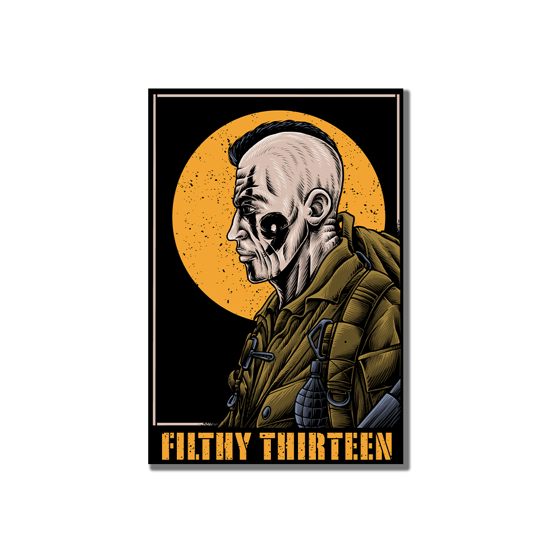 Thirteen Ready To Jump Sticker