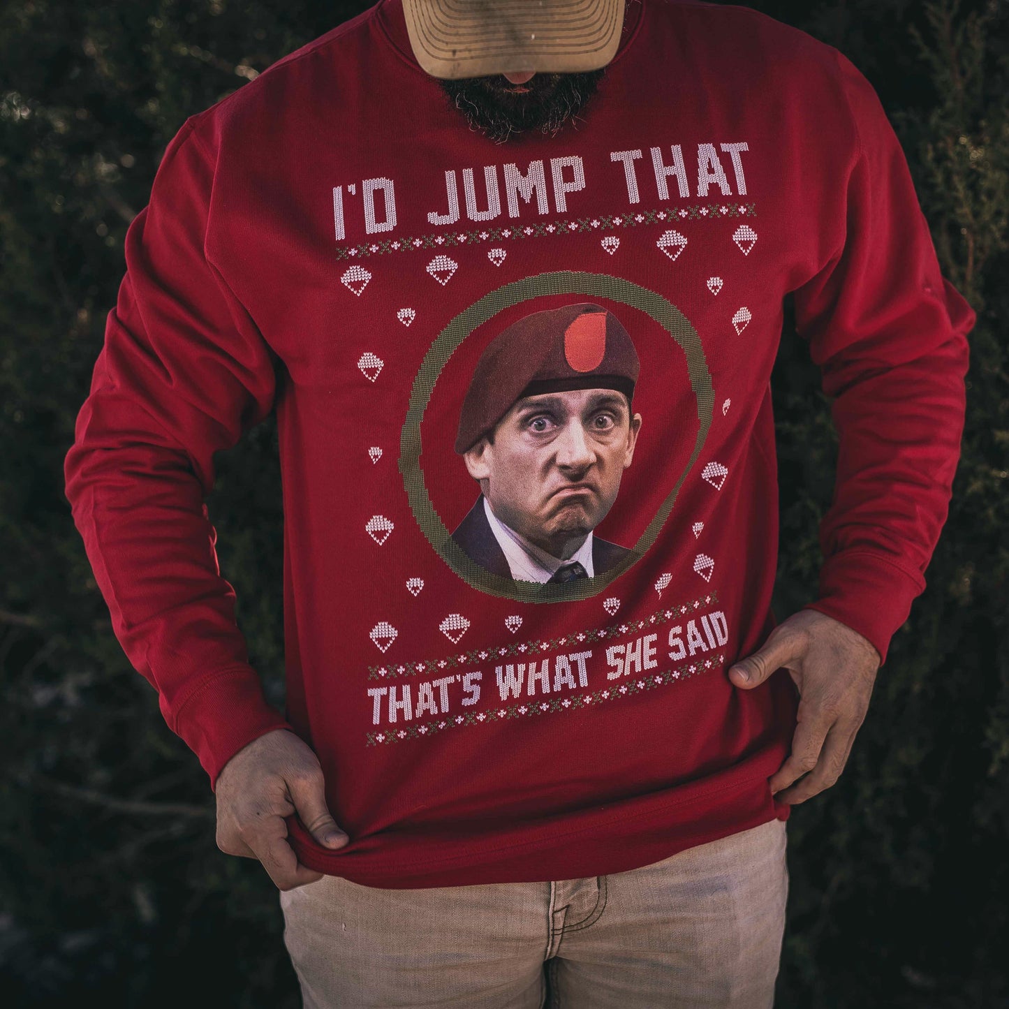 Para Mike "Thats What She Said" Christmas Sweater