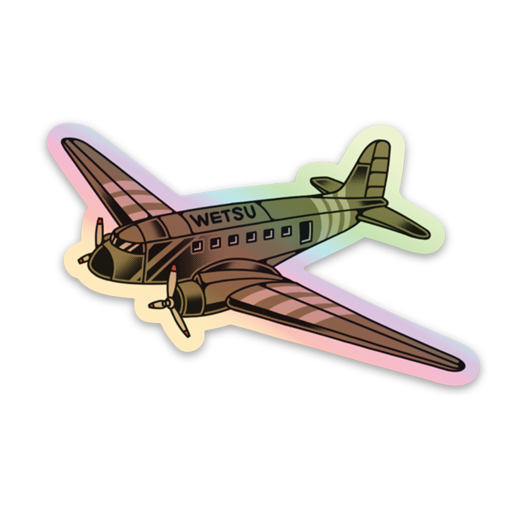 WETSU C47 Holographic Sticker