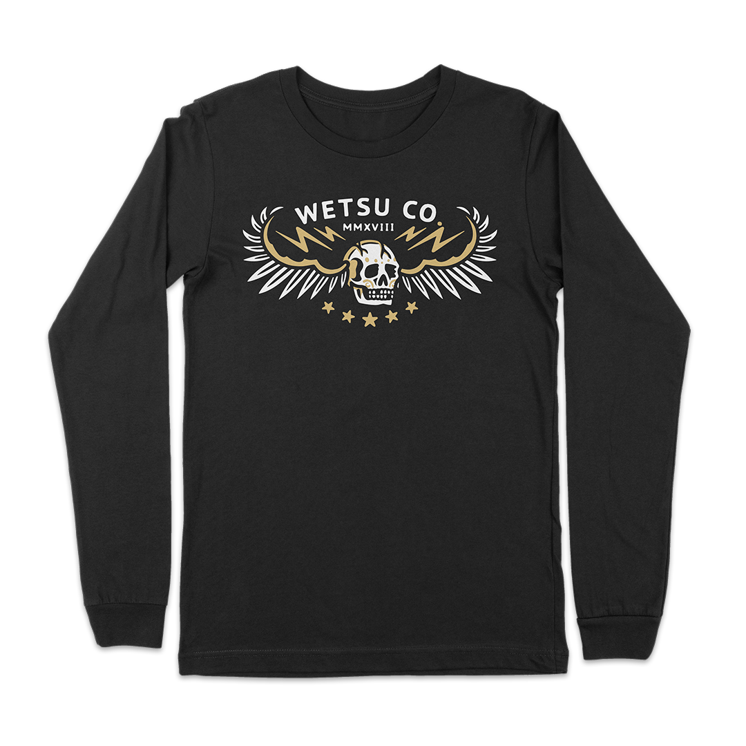 WETSU Black Flag Long Sleeve Shirt