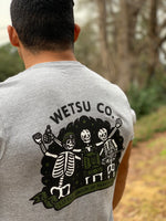 Load image into Gallery viewer, Man wearing the WETSU Airborne LGOP Grey Shirt
