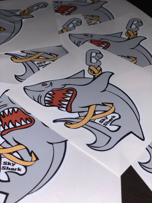 Sky Shark Sticker