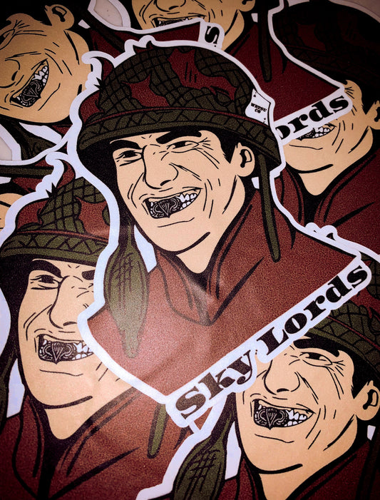 WETSU Airborne Original Sky Lords Sticker