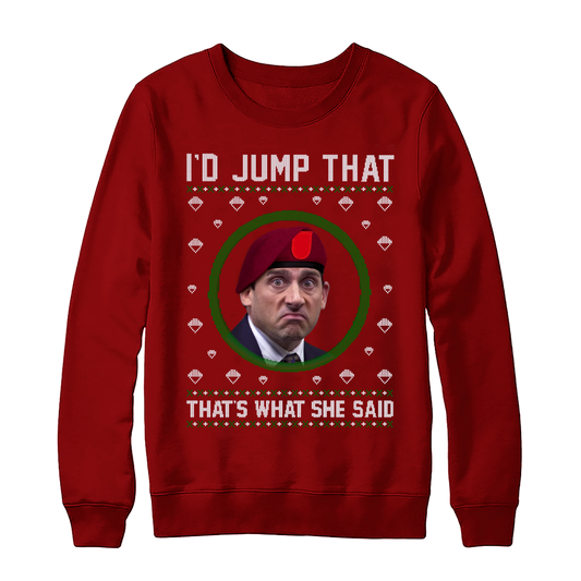 Para Mike "Thats What She Said" Christmas Sweater