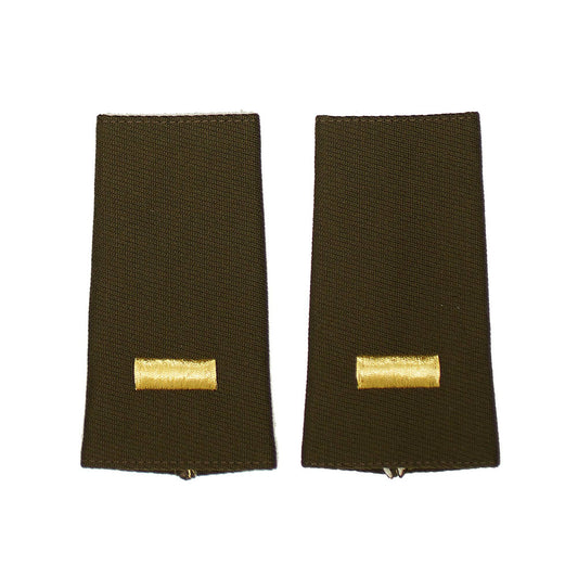 U.S. Army AGSU O1 2nd LT Epaulets (male)