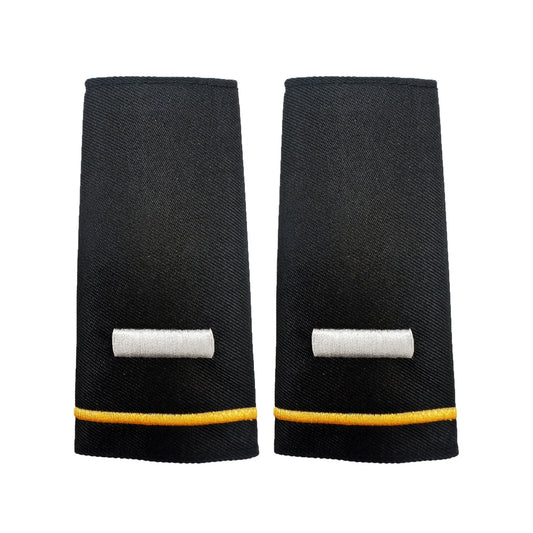 U.S. Army O2 1st Lieutenant Shoulder Marks - Male (Large)
