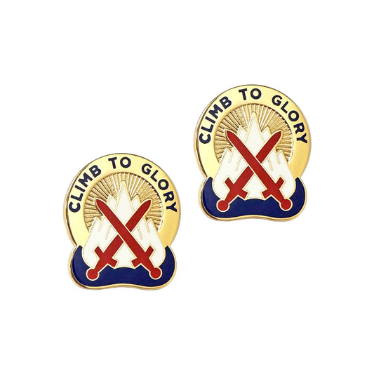 U.S. Army 10th Mountain Division Unit Crest (Pair)