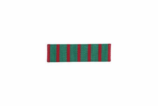 WWI French Croix De Guerre (Red w/6 Green Stripes)