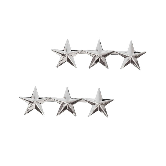 US Air Force O9 Lieutenant General Point-to-Point STA-BRITE® Pin-on Rank