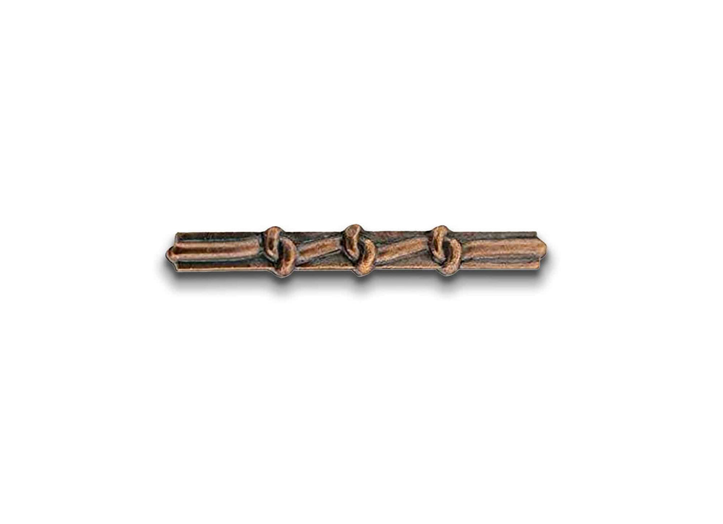US Army Good Conduct 3 Knots Bronze Ribbon Device
