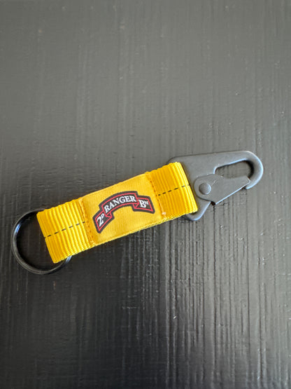 2-Below-Bite Static Line Lanyard Keychain
