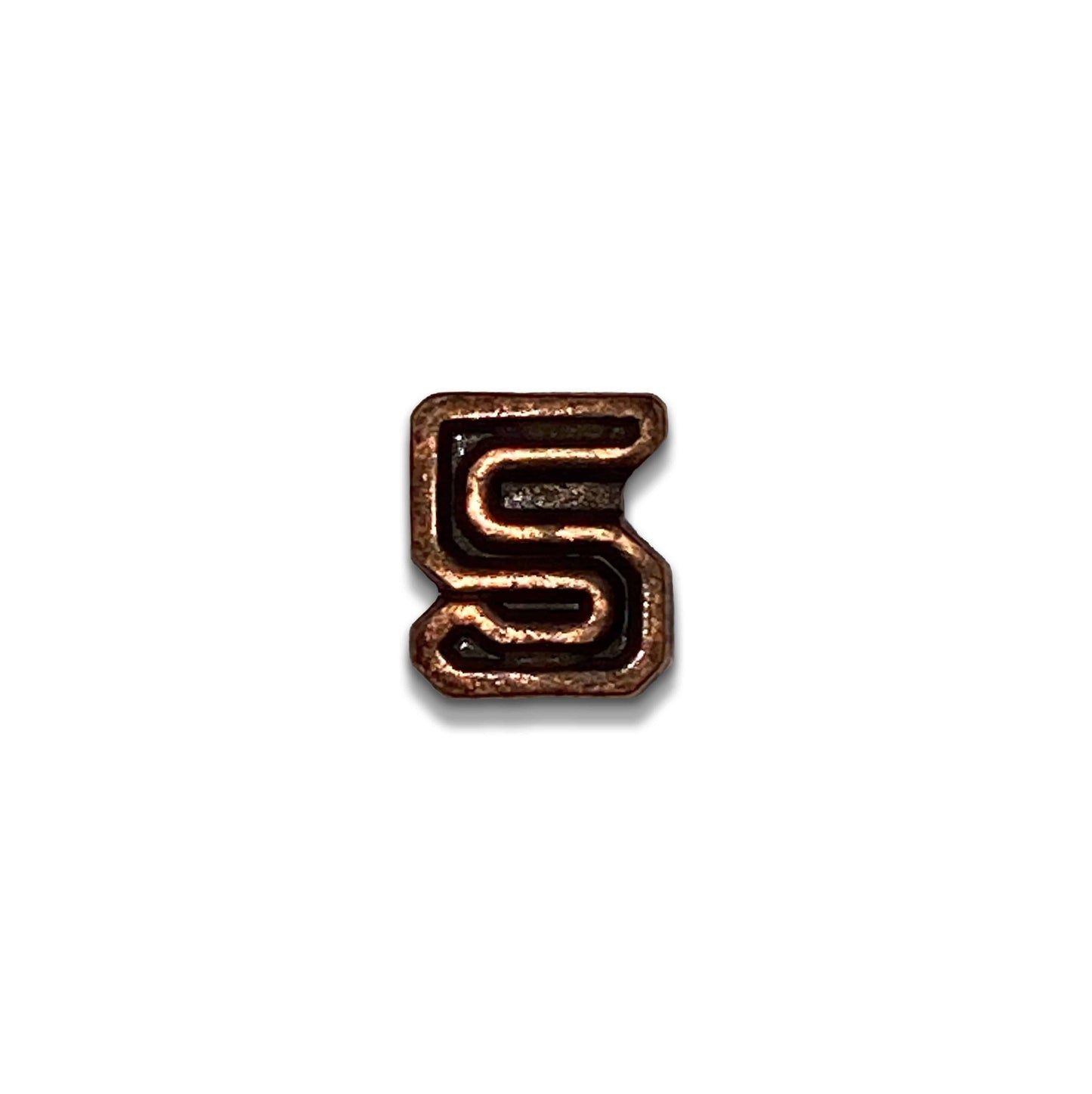US Army Numeral 5 3/16in Bronze Ribbon Device