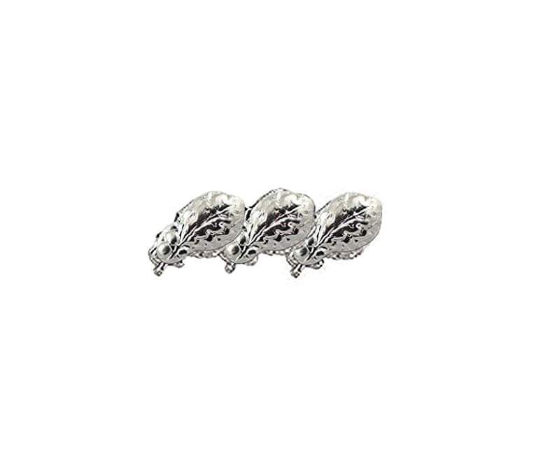 US Army Oak Leaf Cluster 5/16 Triple Silver Ribbon Device