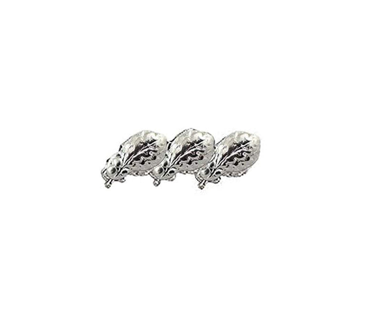 US Army Oak Leaf Cluster 5/16 Triple Silver Ribbon Device