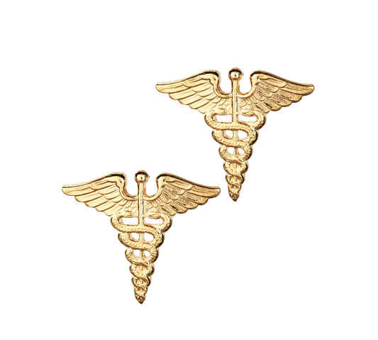 U.S. Army Medical Officer Branch STA-BRITE® Pin-on (pair)