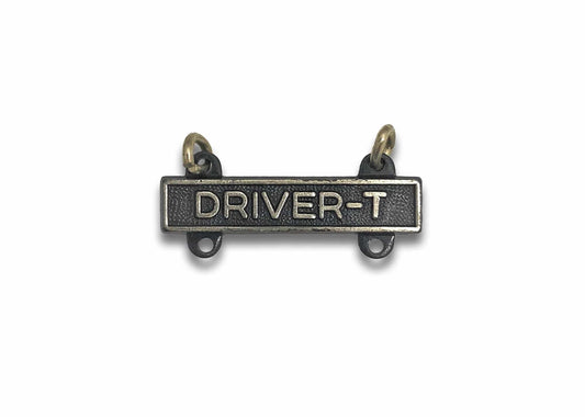 U.S. Army Driver T  STA-BRITE® Qualification Bar Silver-OX