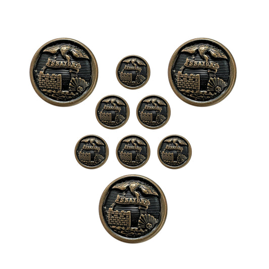 US Army AGSU Engineer Male STA-BRITE® Button Set