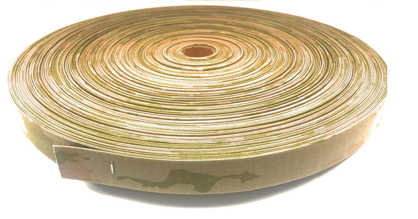 U.S. Army/Air Force New 3 color OCP pattern 1” 100 Yards Name Tape Roll