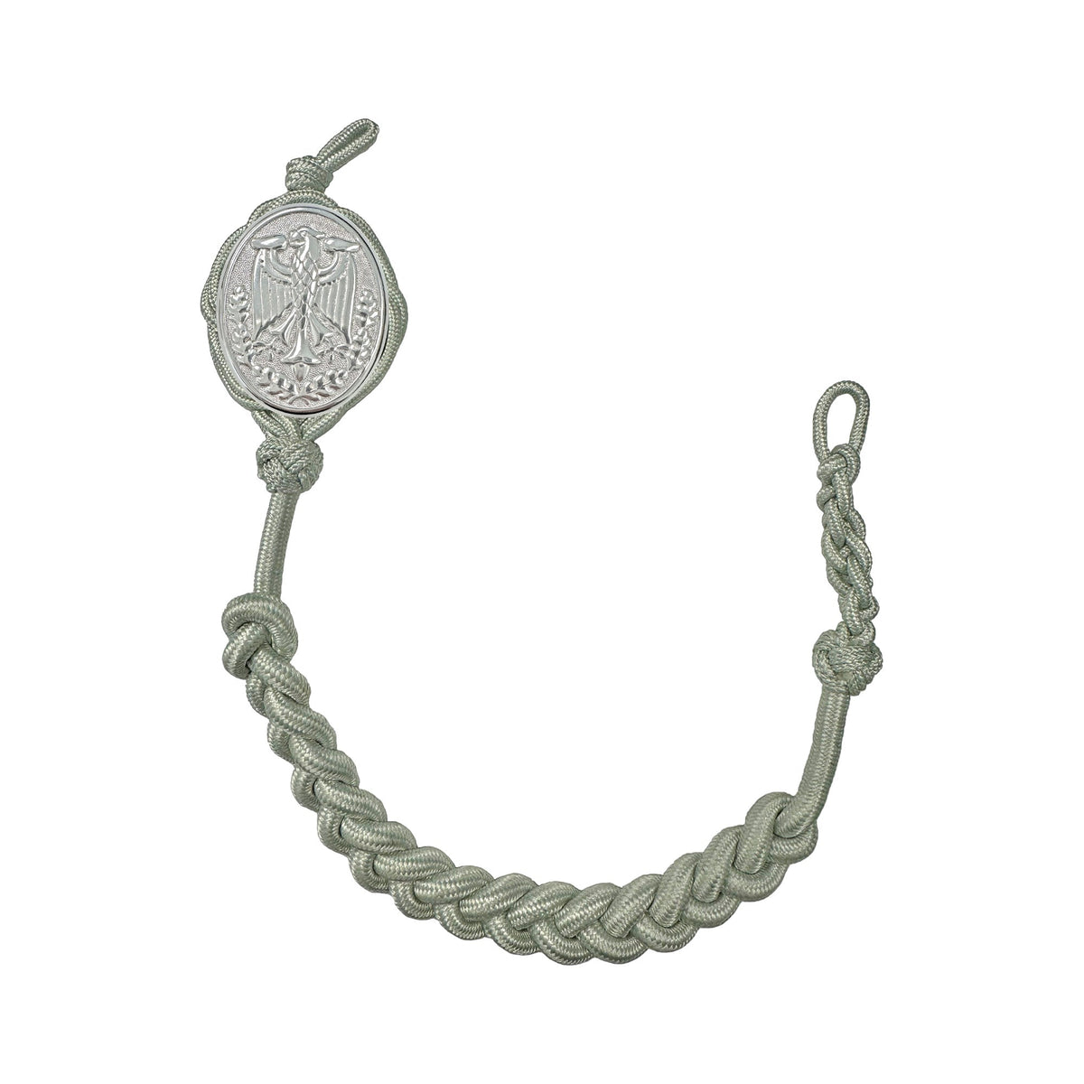 German Marksman Schutzenschnur Cord With Silver Award Badge