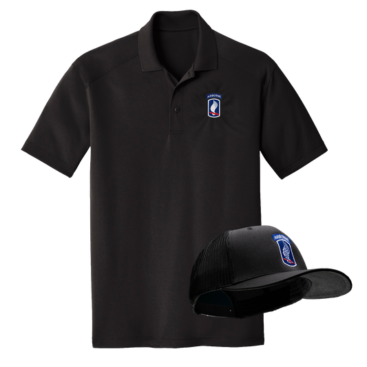 173rd Trucker Hat / Lightweight Polo Pack