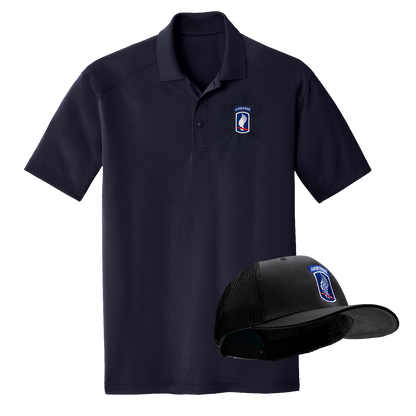 173rd Trucker Hat / Lightweight Polo Pack