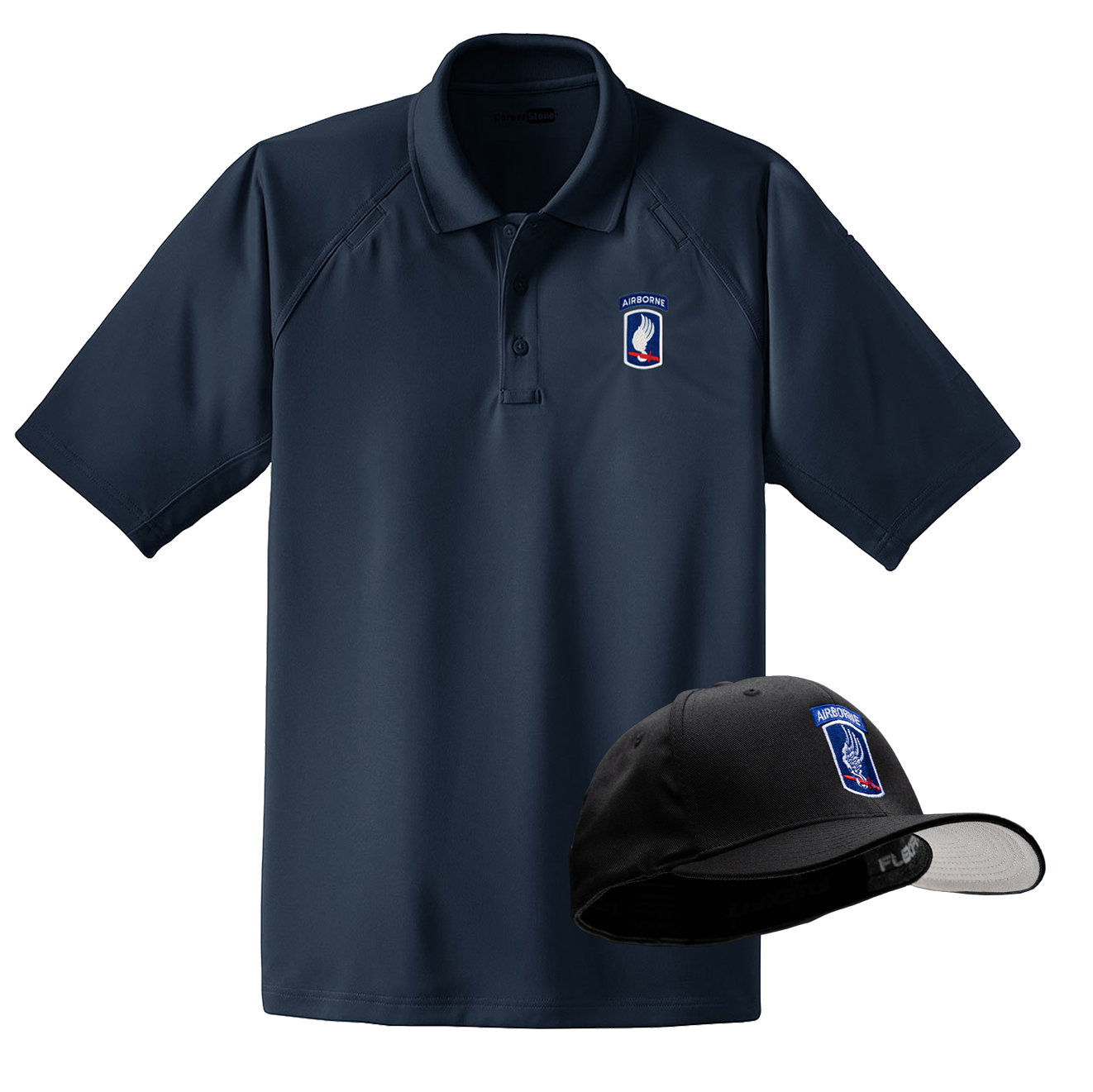 173rd Flexfit Hat / Tactical Polo Pack
