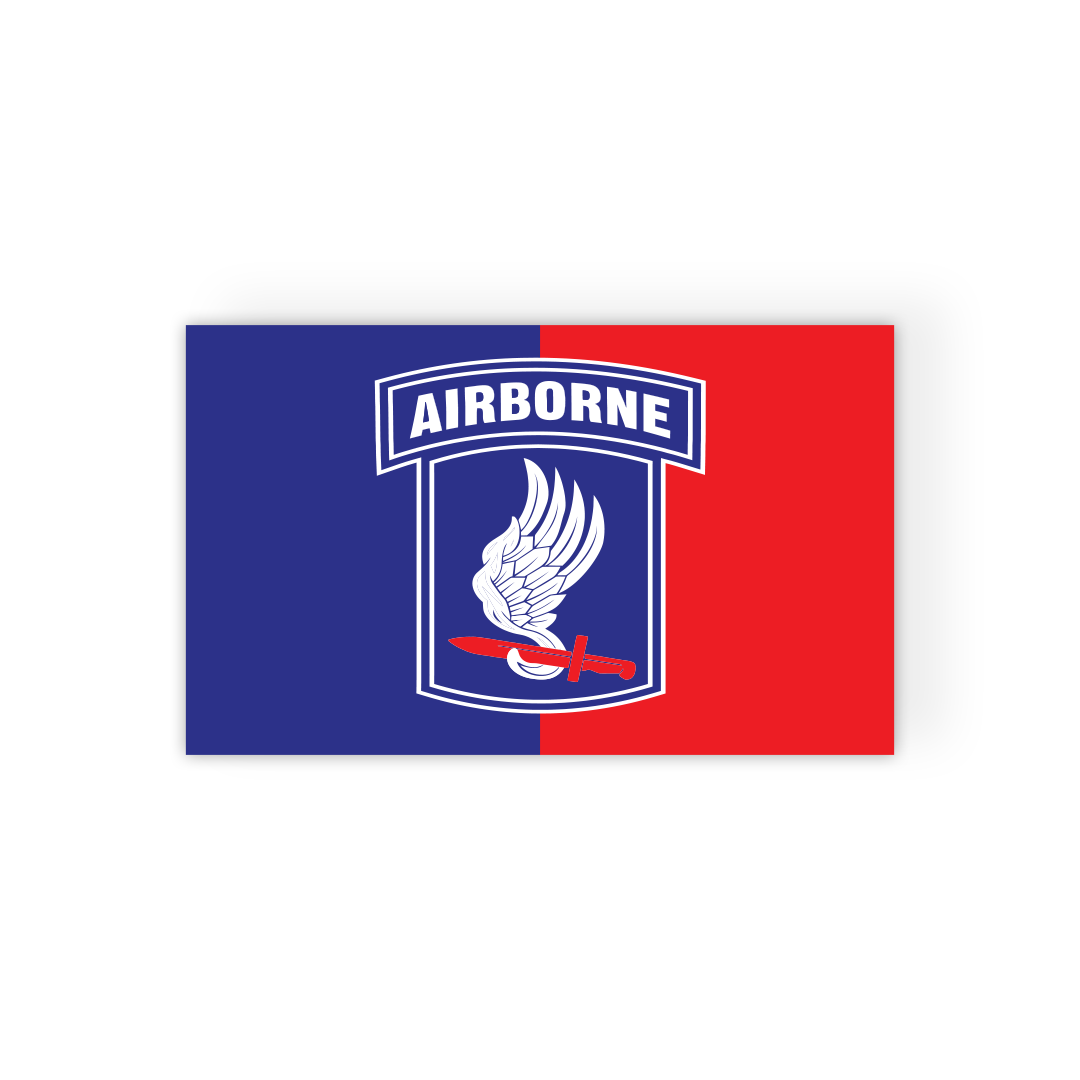 173rd Unit Flag Sticker