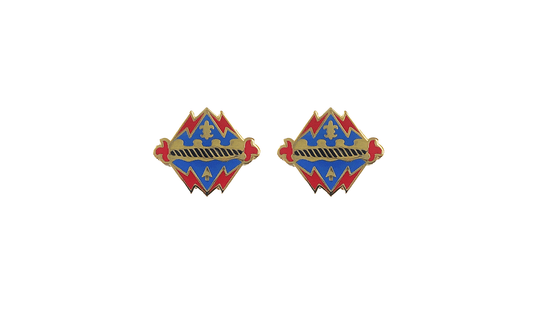 U.S. Army 17th Field Artillery Brigade Crest (pair)