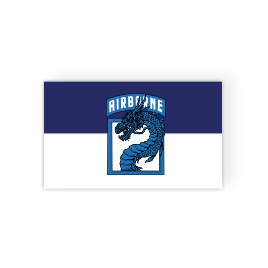 18th Airborne Remastered Unit Flag Sticker