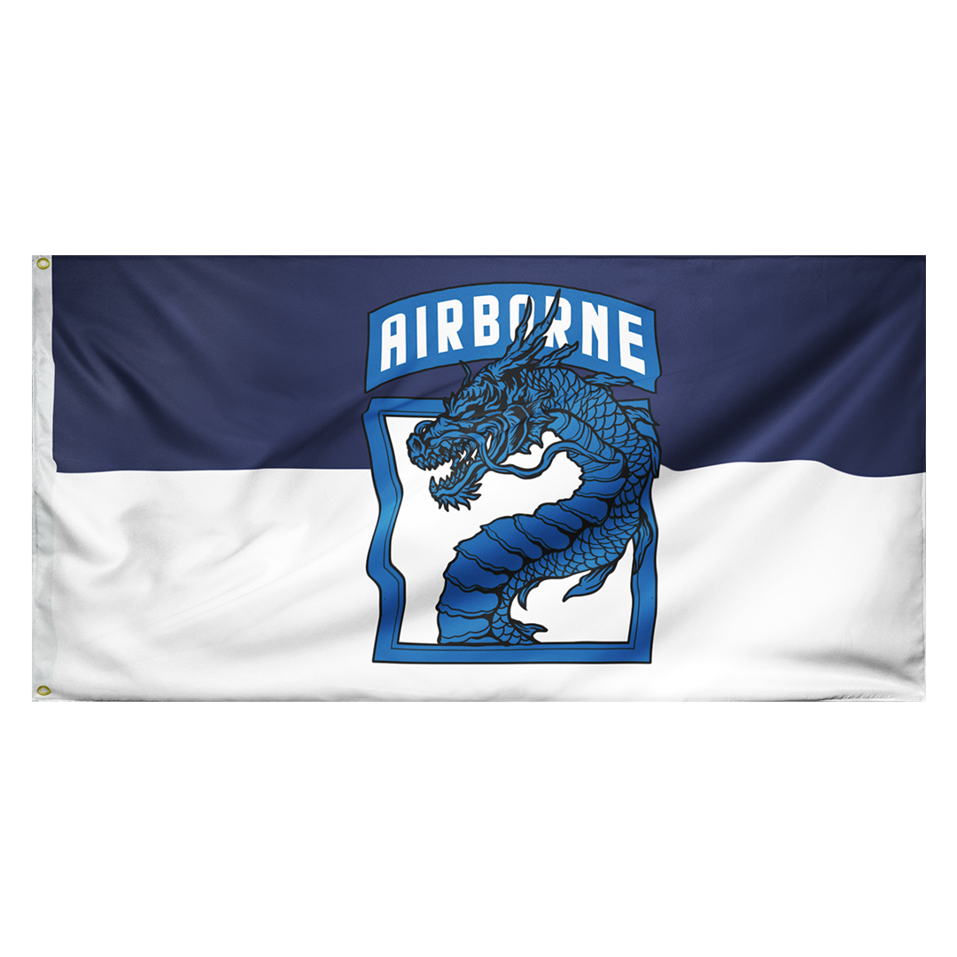 18th Airborne Remastered Double-Sided Flag