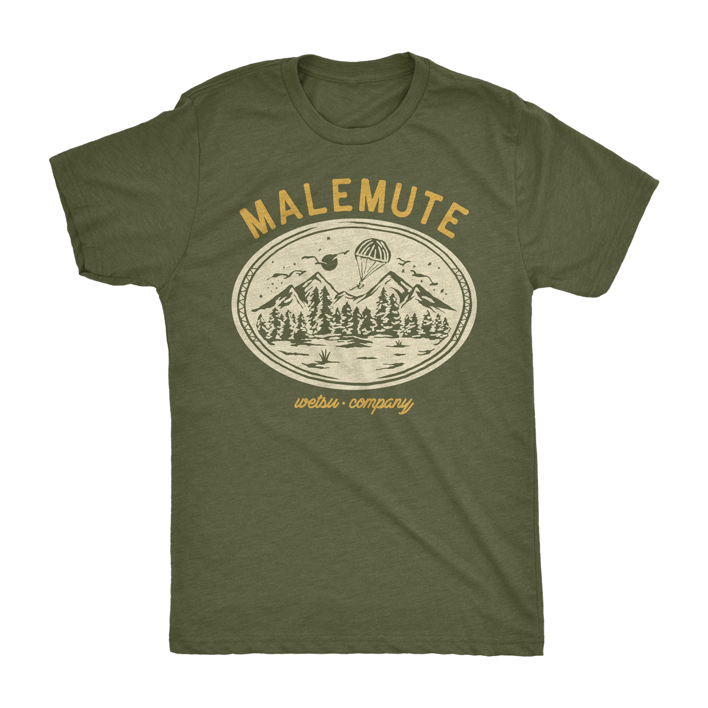 Malemute Drop Zone Athletic Shirt