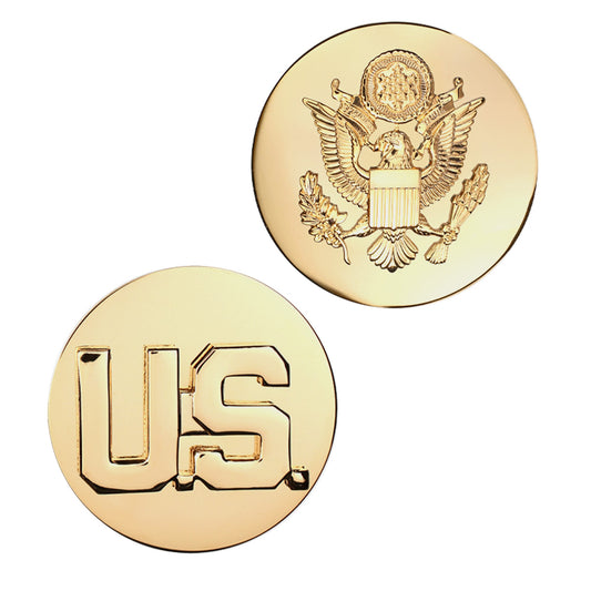 U.S. Army Enlisted Command Sergeant Major & U.S. STA-BRITE® Pin (pair)