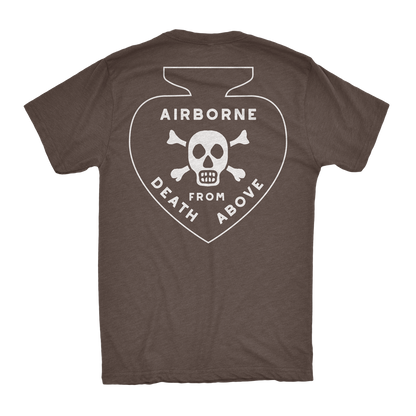 Vietnam Airborne Death Spade Athletic Shirt