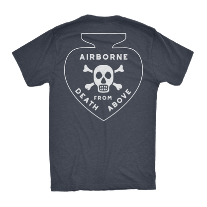 Vietnam Airborne Death Spade Athletic Shirt