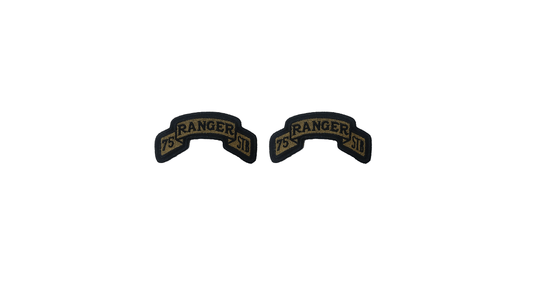 75th Ranger STB OCP Scroll W/ Hook Fastener (Pair)